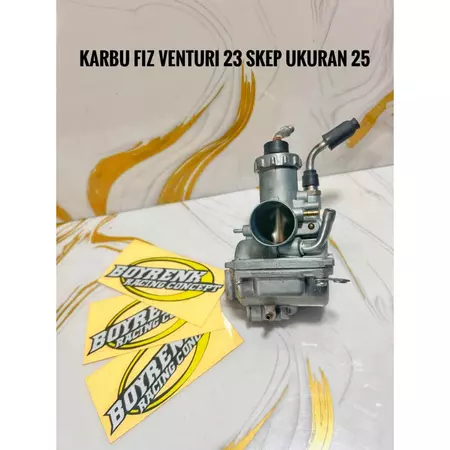 karbulator/karbu f1zr reamer/karbu f1zr settingan skep 25 venturi 23 - boyrenk racing concept