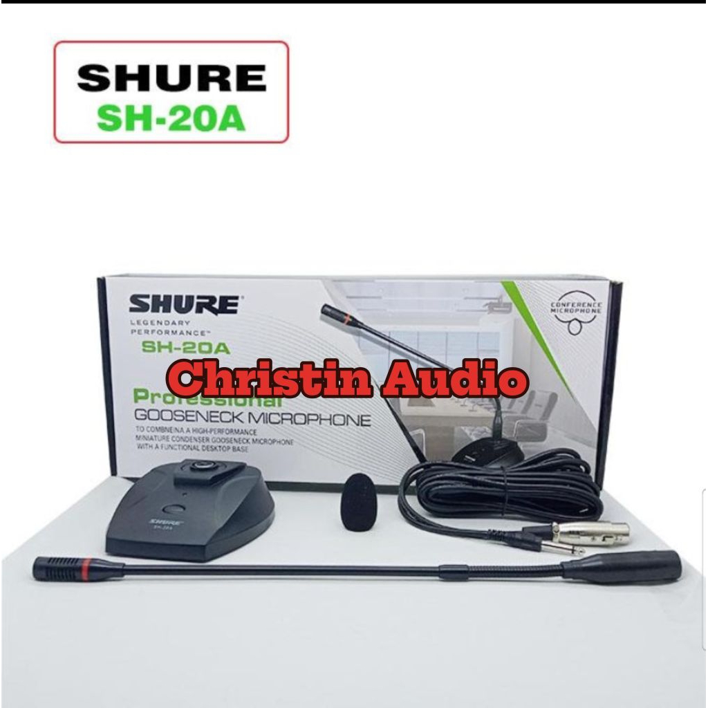 Mic Kabel Conference / Mic Meja / Mic Podium SH 20A Profesional Microphone Conference System