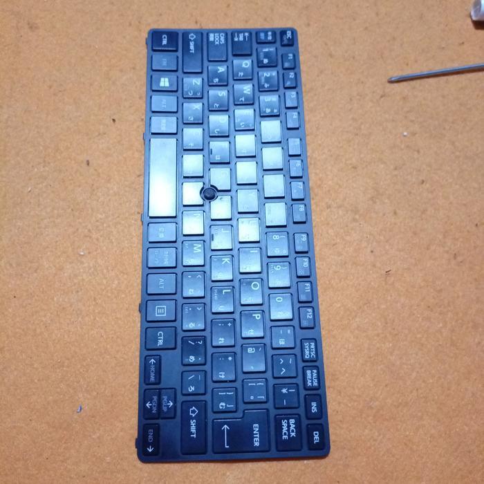 Tombol keyboard laptop Toshiba portage z20t original copotan