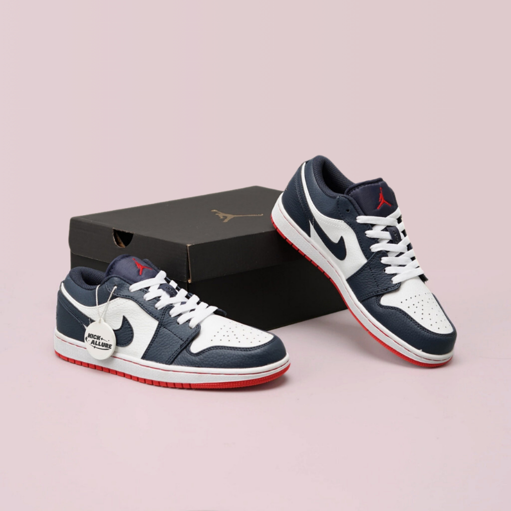 Air jordan 1 Retro Low Obsidian Ember Blue