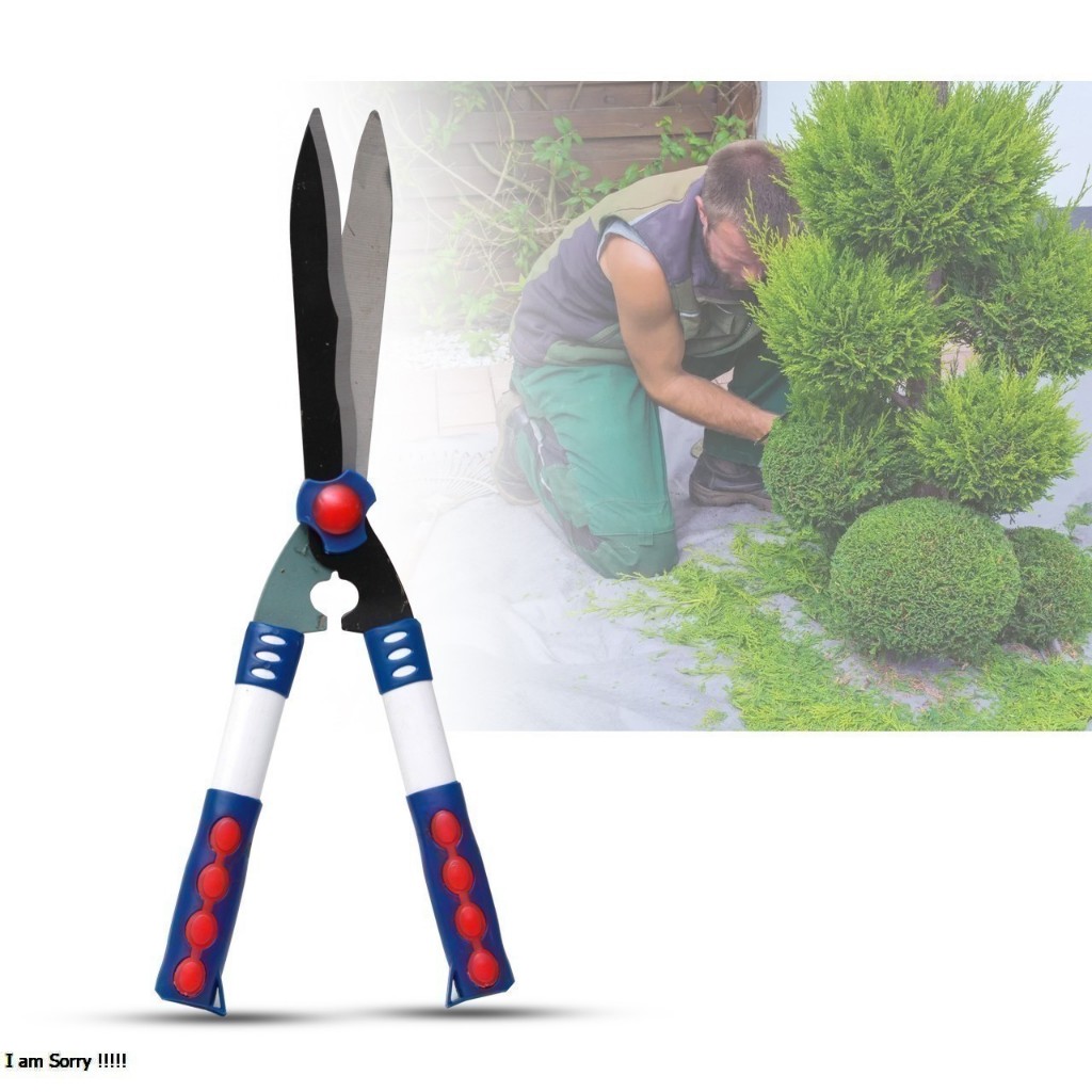 TERMURAH Gunting Rumput Besar Gagang Kayu Gagang Fiber Gunting Tanaman Gunting Taman Bunga Alat Pemo