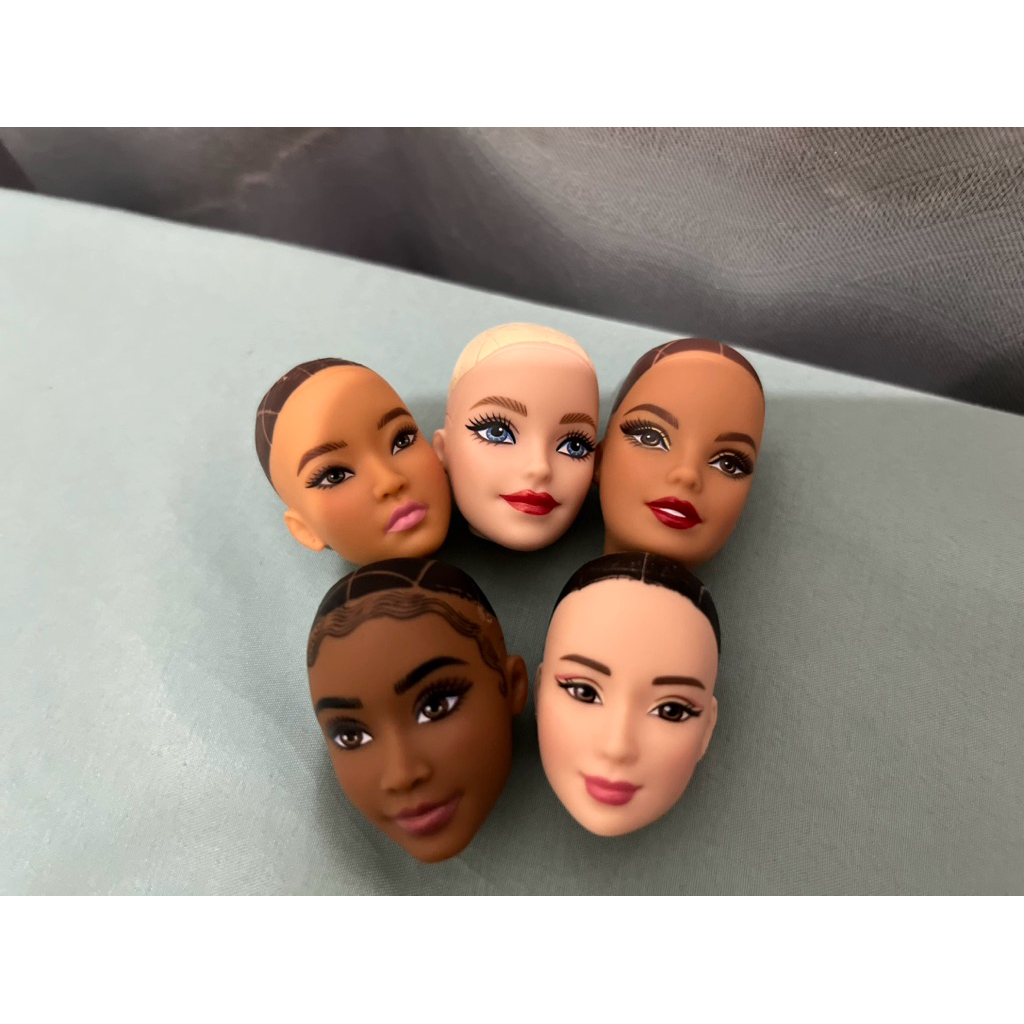 Kepala Barbie kolektor Original New untuk DIY