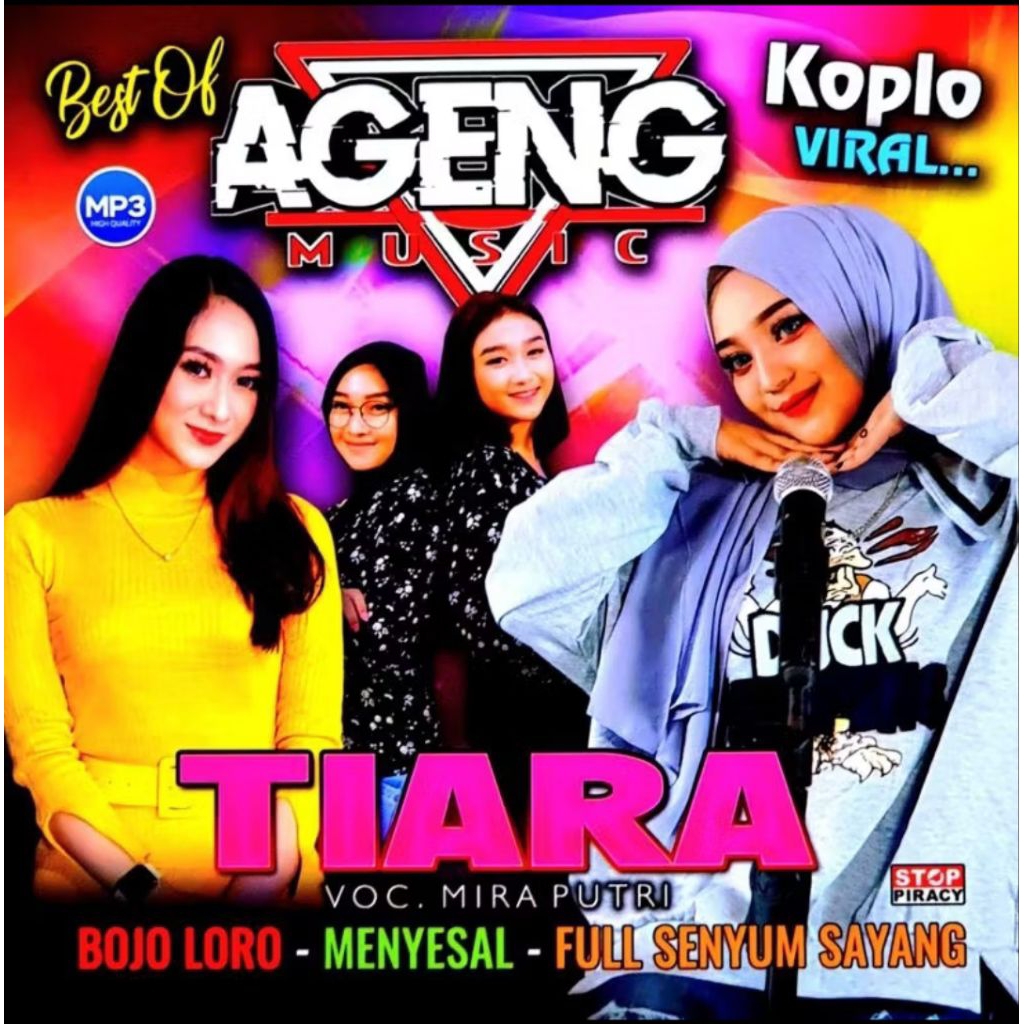 Kaset Mp3 Lagu Bintang Dangdut Koplo Terbaru Ageng Musik - CD Musik Dangdut Terlaris Terpopuler terv