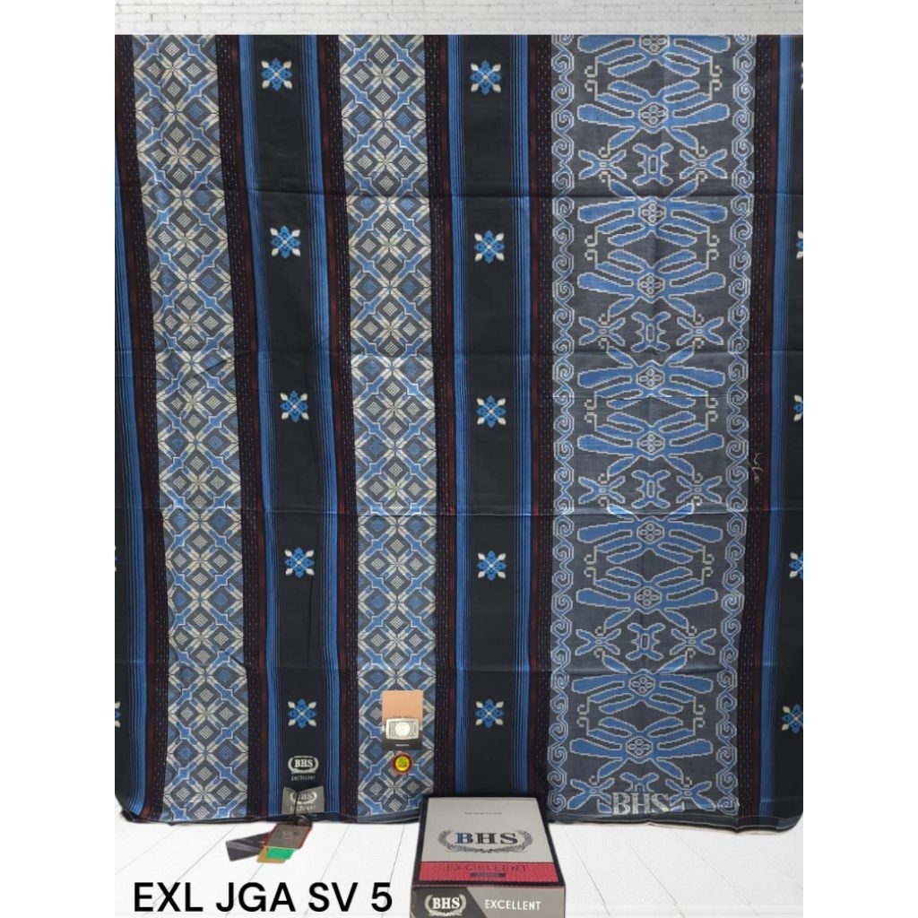 Sarung BHS Excellent JGA, JGB, JSA, JGK, JSK Silver Motif Lawas (RARE)