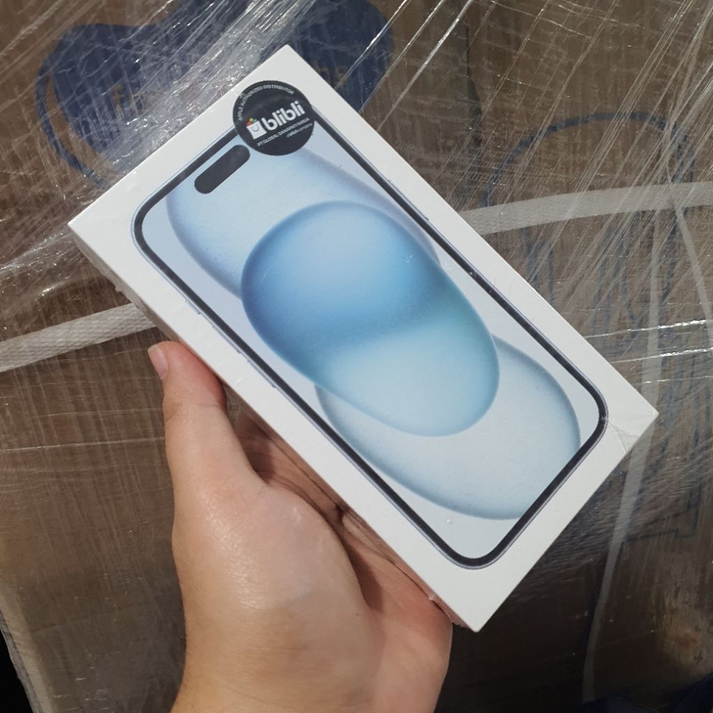 APPLE IPHONE 15 BARU SEGEL GREENPEEL GARANSI RESMI