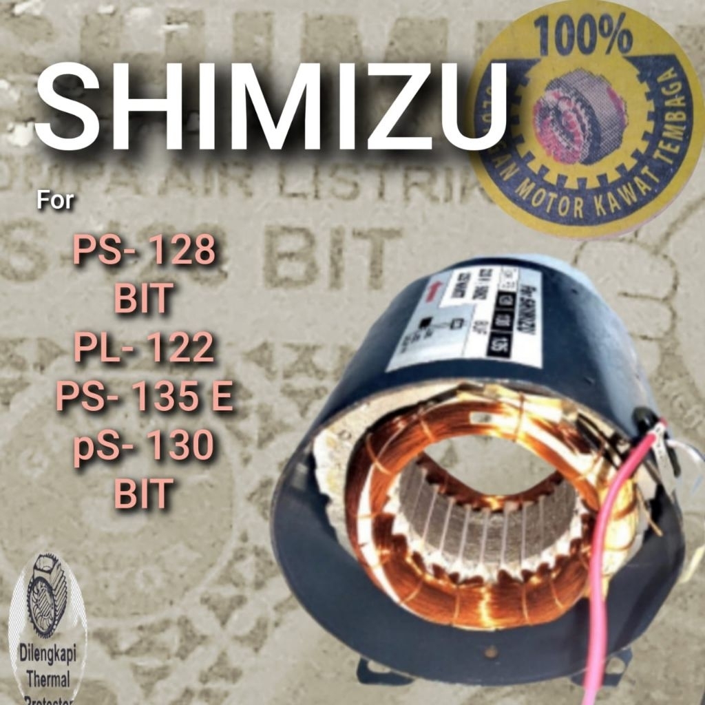 lilitan stator shimizu tembaga +body