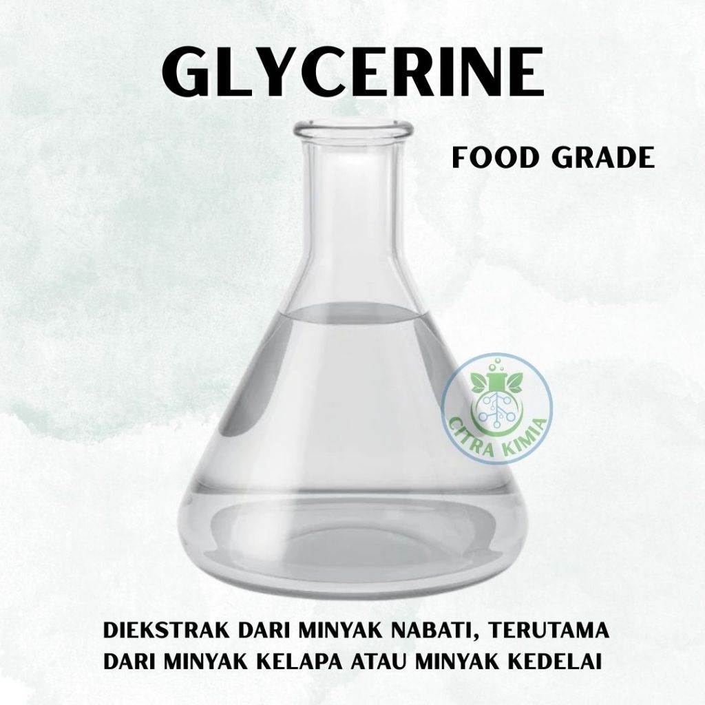 Glycerine 100gr Food Grade - Vegetable Glycerine - Gliserin Glycerol Humektan Pelembab Food Grade