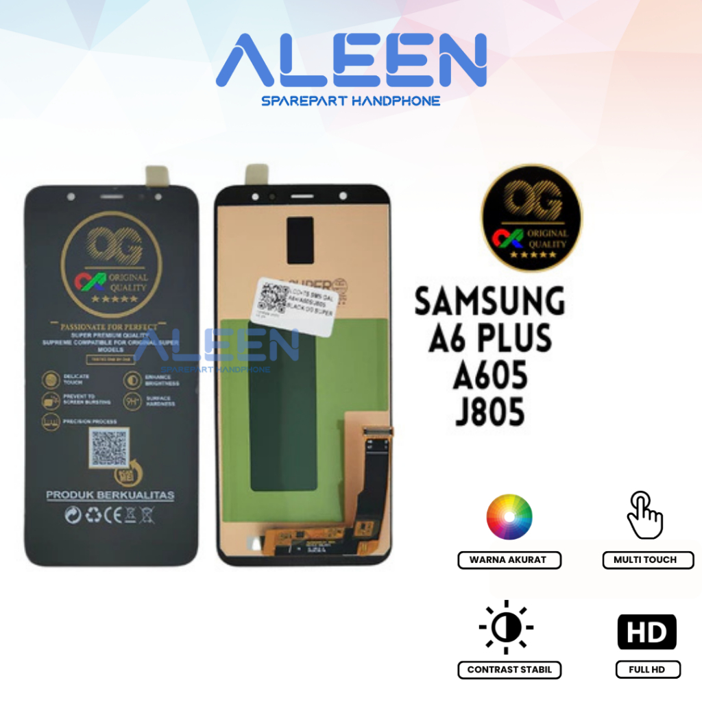 LCD TOUCHSCREEN SAMSUNG A605 / A605F / A6 PLUS
