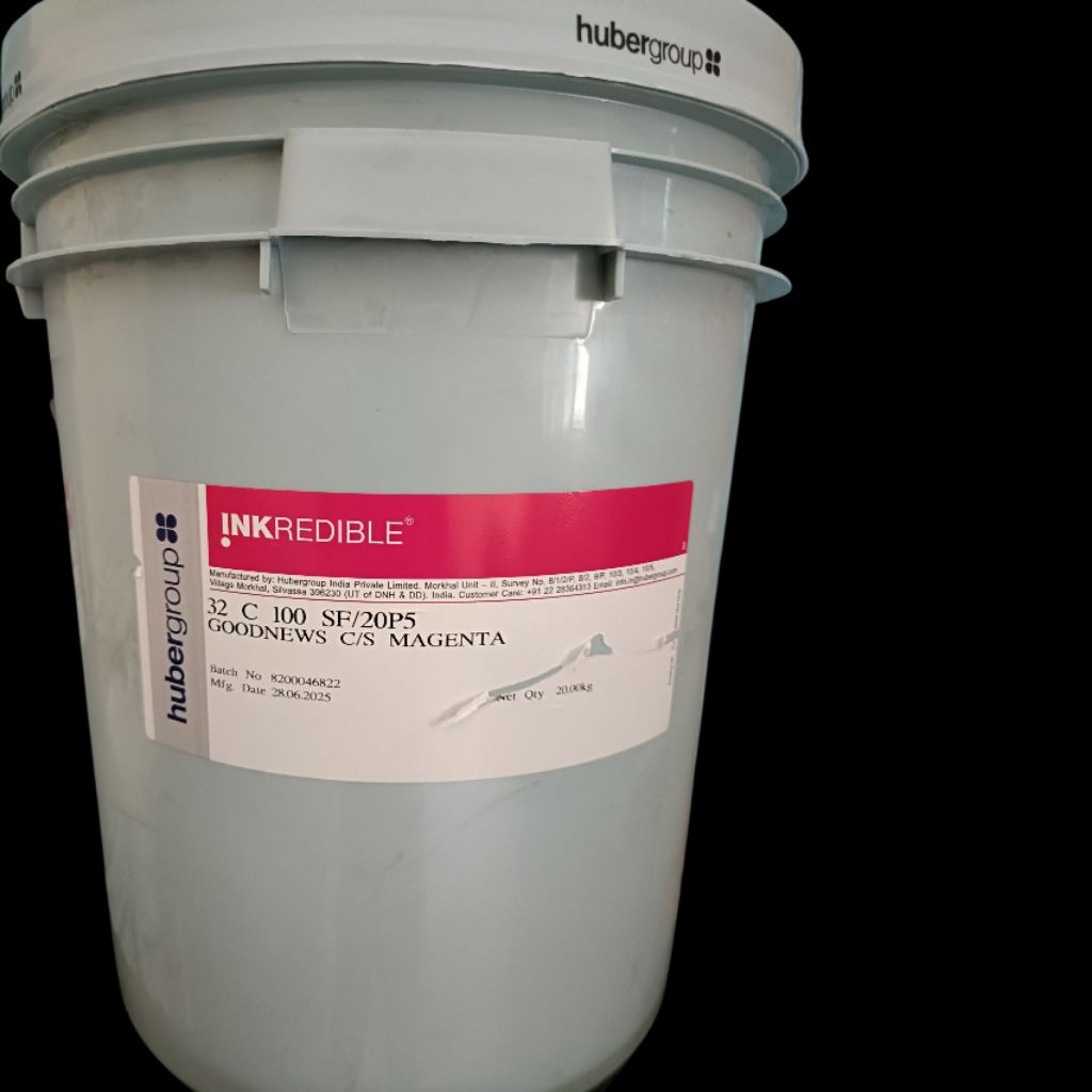 Tinta Cetak Offset Huber GOODNEWS WEB MAGENTA Untuk Kertas HVS, NCR. Cat Layangan