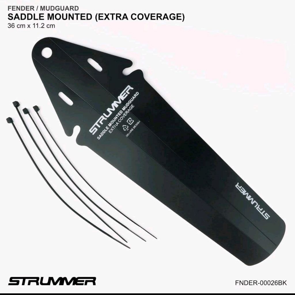 Fender Slebor Spakbor Sadel Sepeda Strummer Mudguard Roadbike Mtb Seli