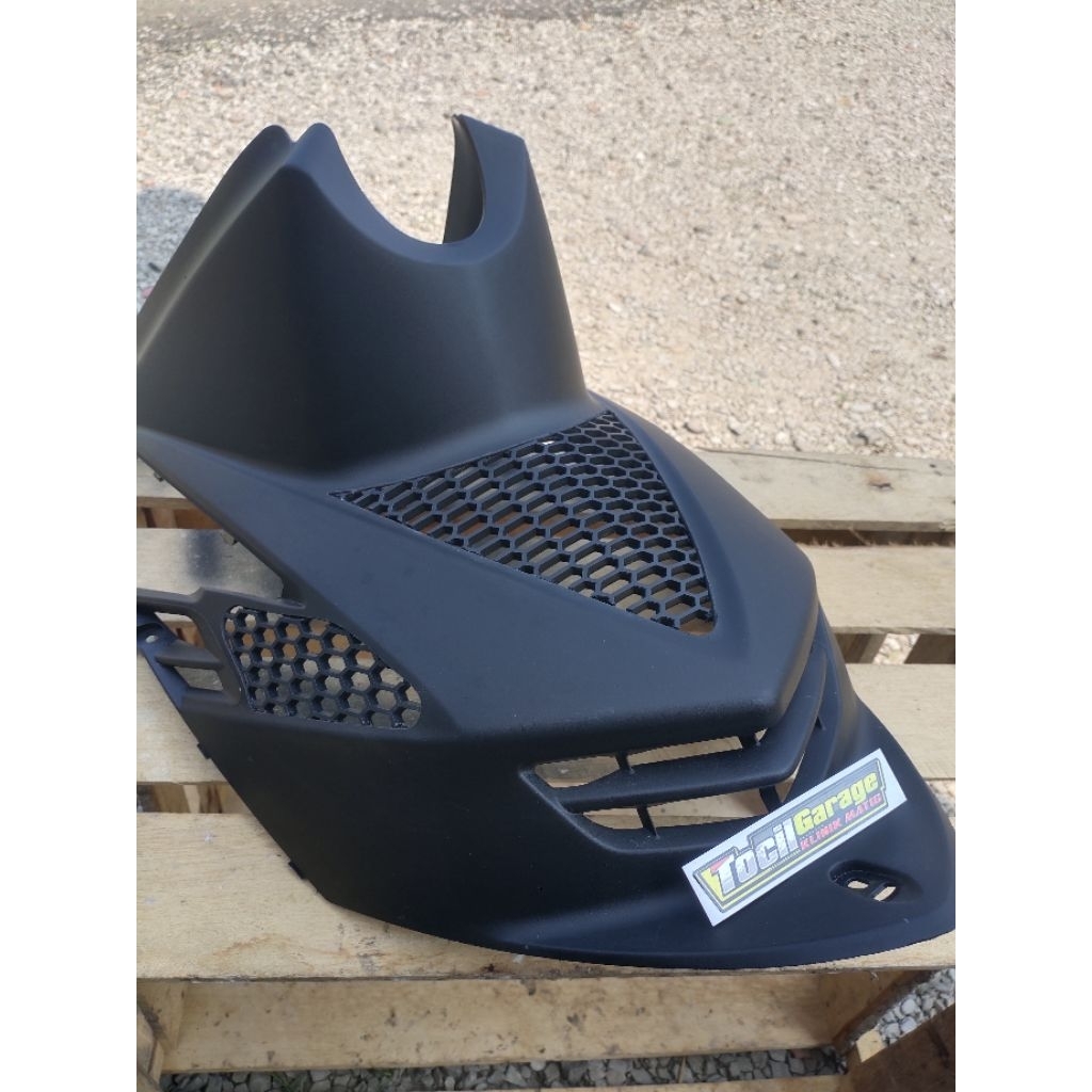 Dek cover mesin mio soul custom hexagonal