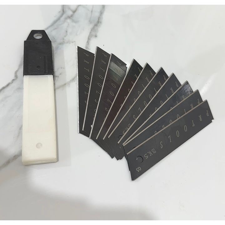 < SJA > ISI PISAU CUTTER BESI STAINLESS STEEL ISI CUTTER MULTIFUNGSI PEMOTONG SERBAGUNA / ISI CUTTER