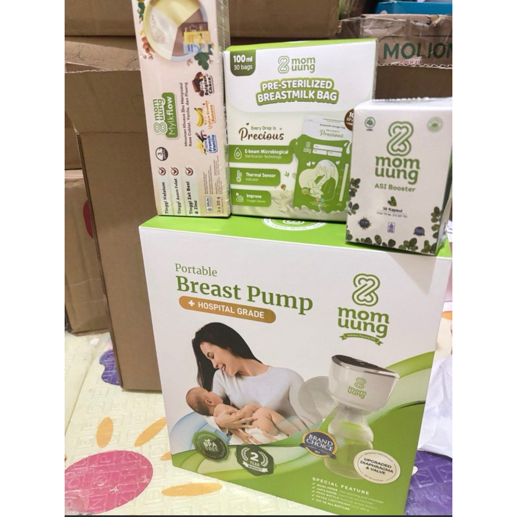 Pompa Asi Mom Uung Portable Baru