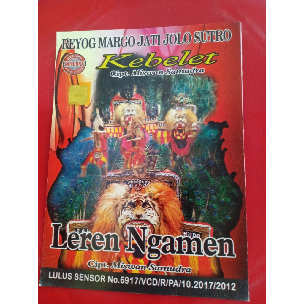 VCD REOG MARGO JATI JOLO SUTRO