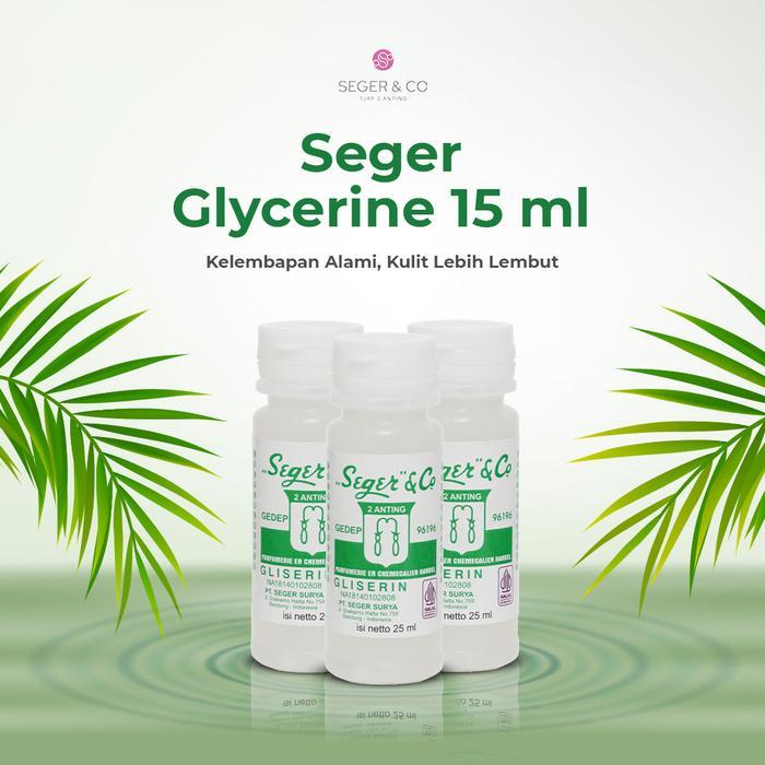 6PCS Seger Gliserin Untuk Kulit Kering & Pecah - 6pcs x 25ml | Perawatan Bibir dan Kulit Pecah Pecah