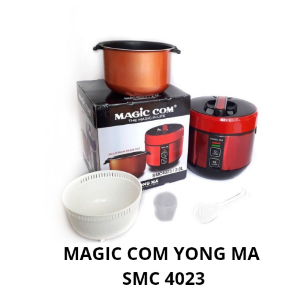 MAGIC COM YONG MA SMC 4023/ MAGIC COM YONG MA PROMO 2 liter/RICE COOKER YONG MA MURAH