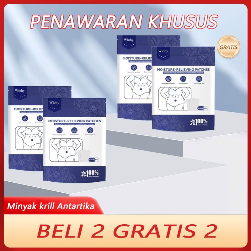 LUMAVOX Patch Pereda Kelembapan Koyo Pelangsing Perut Buncit Pembakar Lemak Perut Buncit Detox Perut