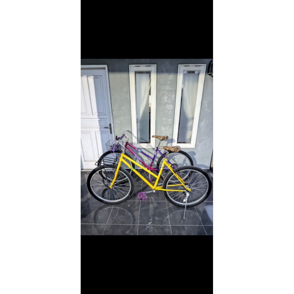 SEPEDA FEDERAL LADY KUNING