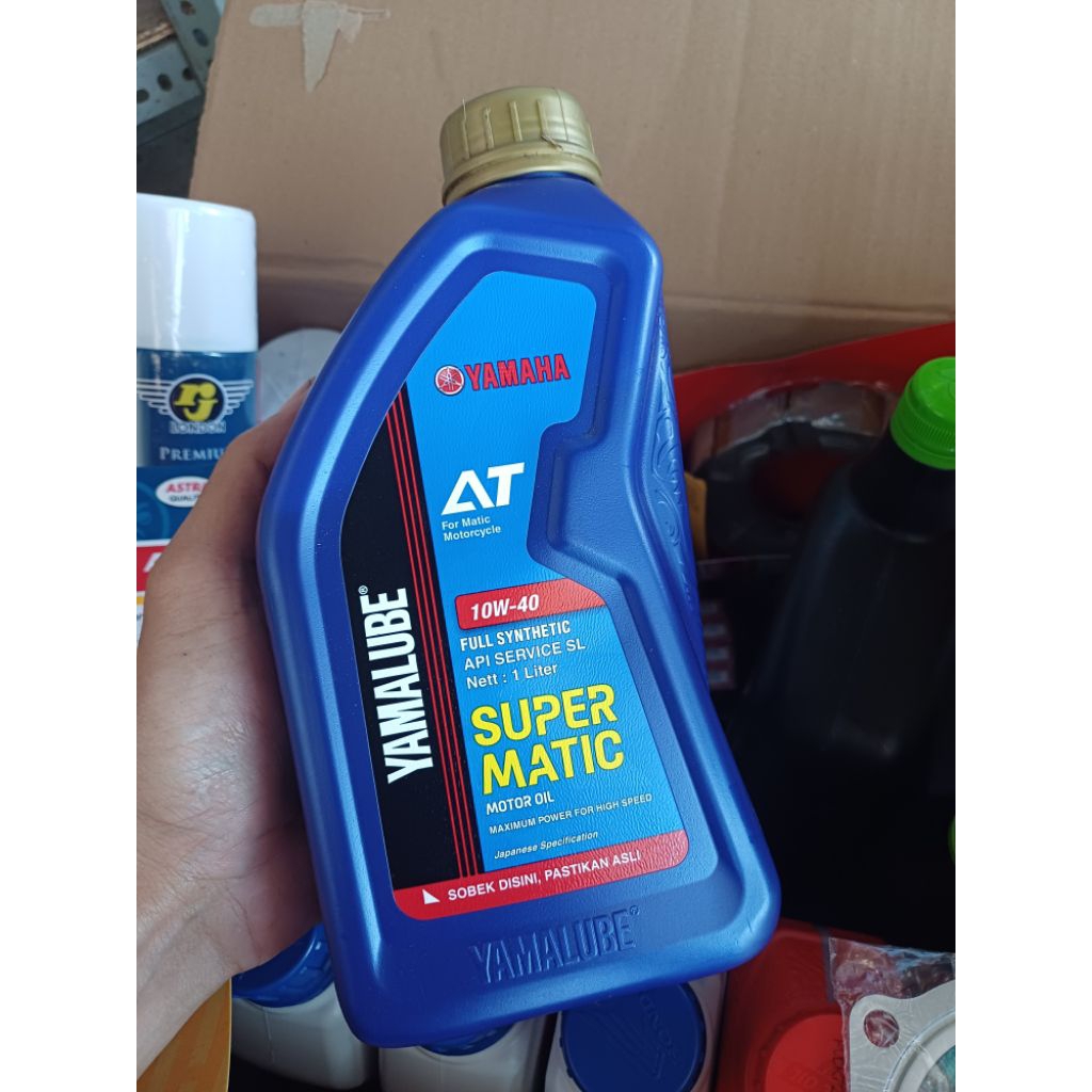 YAMALUBE SUPER MATIC 1L OLI MESIN YAMAHA ORIGINAL