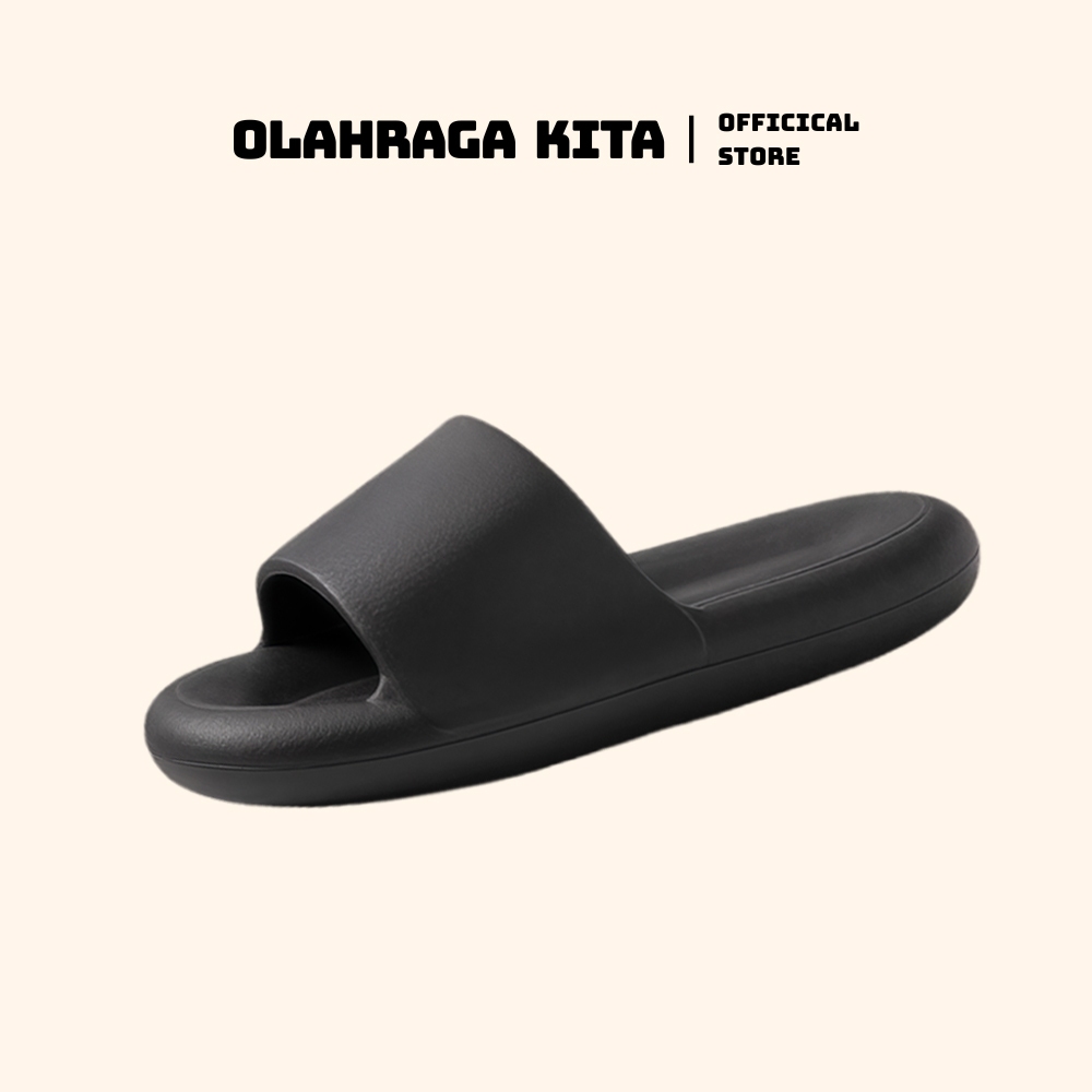 Sandal PVC Bantal Empuk Rumah Berkualitas Nyaman Unisex Sandal Slop Sendal Rumah Empuk