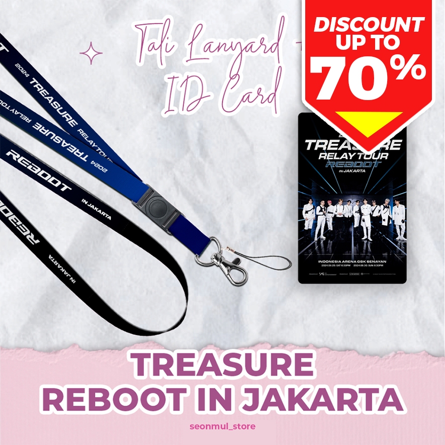 LANYARD + ID CARD THE BOYZ WORLD TOUR ZENERATION II IN JAKARTA / TBZ TALI HP CAHOL PC CARD HOLDER