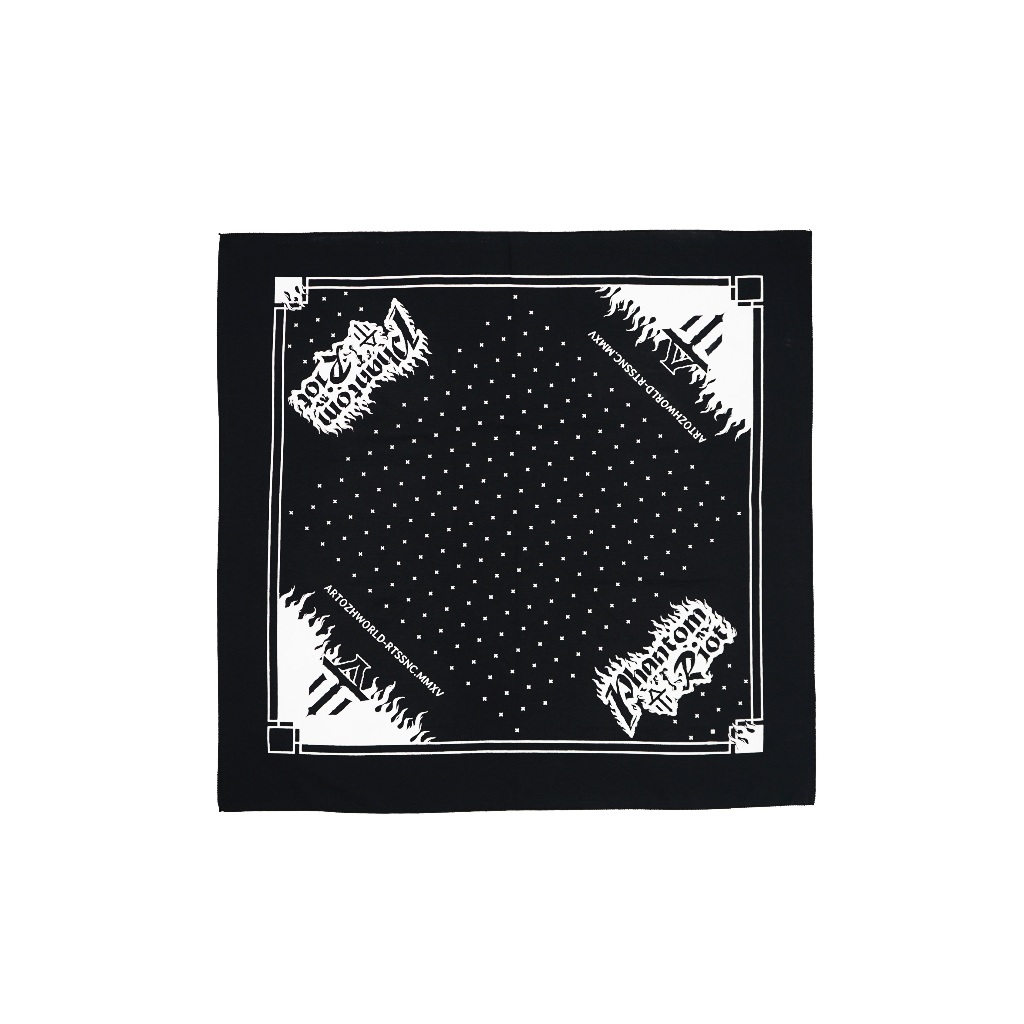 ARTOZH SLAYER ILLIONS [PHANTOM RIOT] BLACK - BANDANA ARTOZH