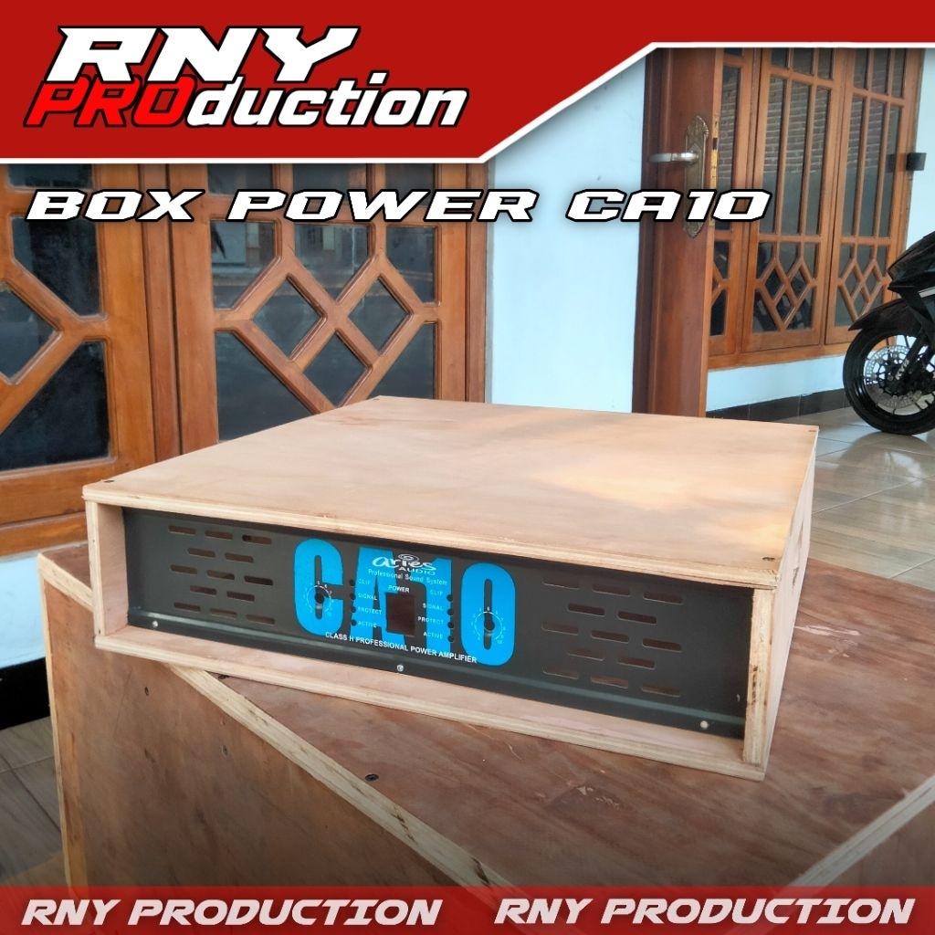 Box CA10 power amplifier 2 chanel triplek