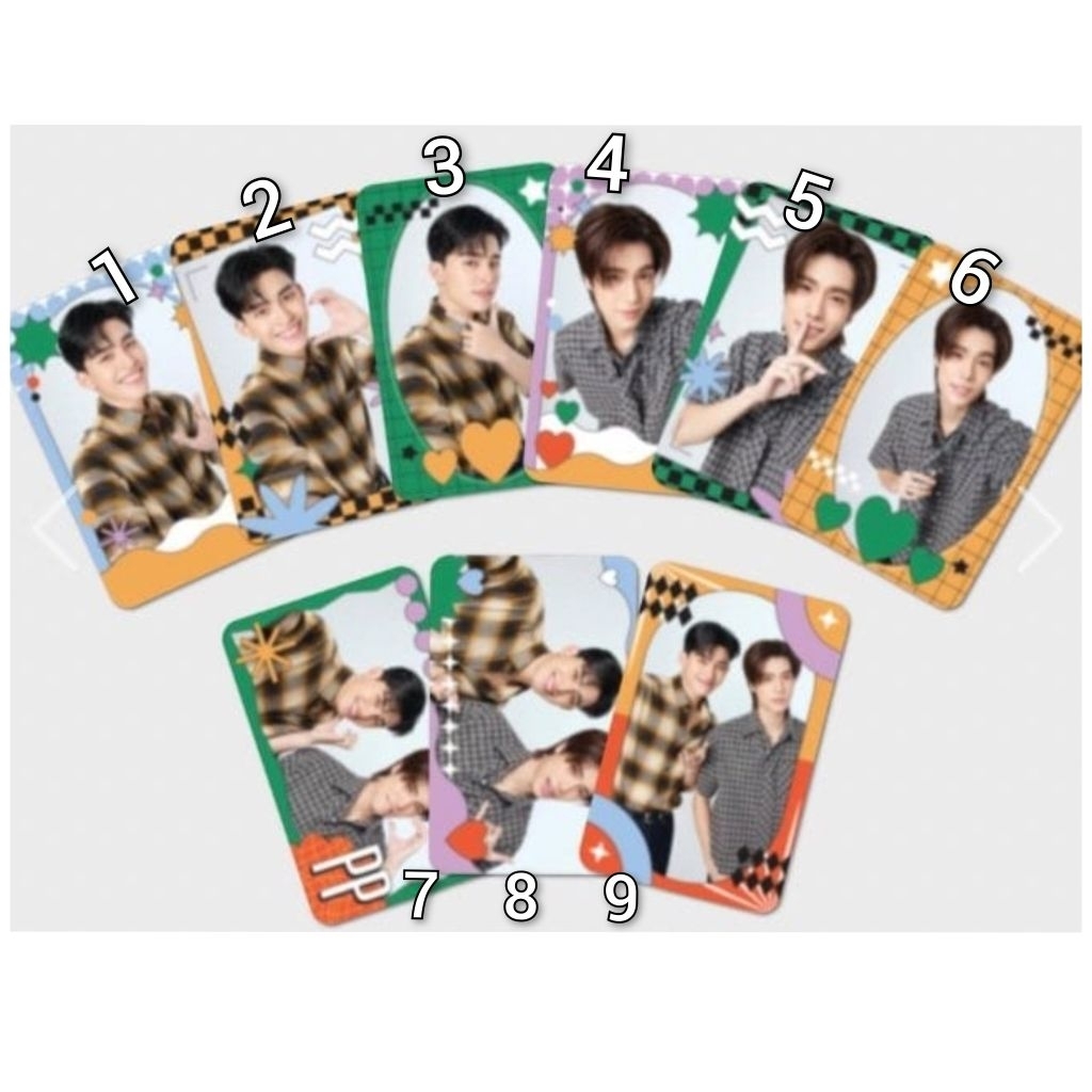 GMMTV PHOTOCARD sharing mesmerizing pond phuwin - pc set fanival pond phuwin