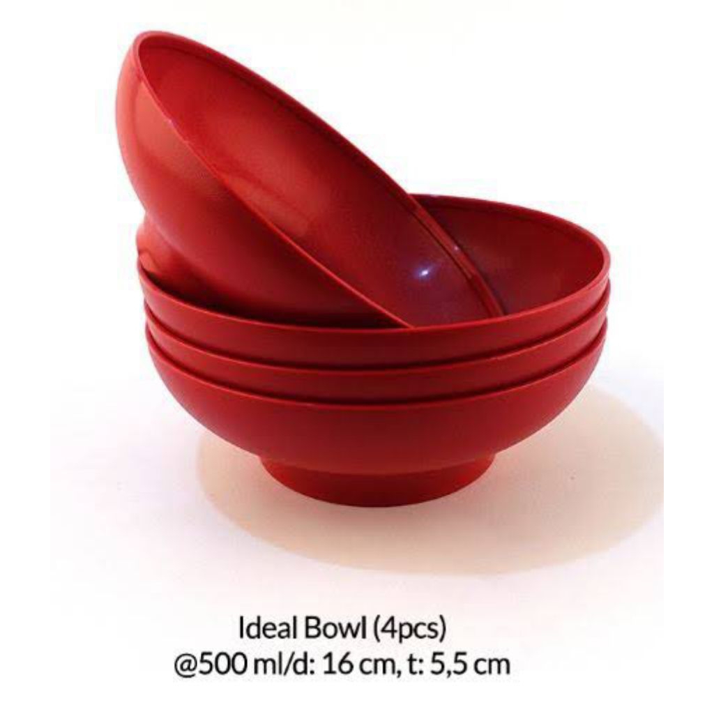 ideal bowl/mangkuk merah
