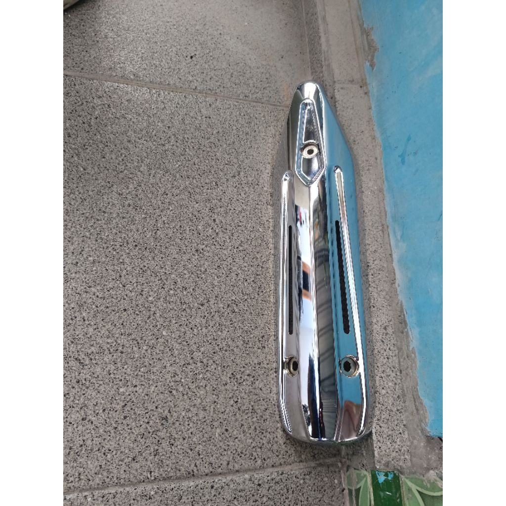 cover tutup knalpot mx new 135 original