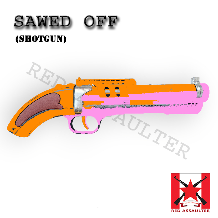 Mainan Shotgun Pirate Bajak Laut Sawed Off Permainan Outdoor Anak