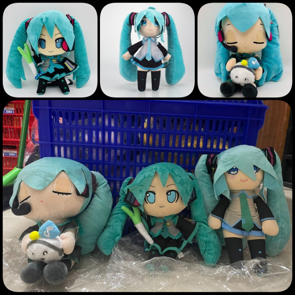 Boneka Hatsune Boneka Hatsune Miku 24-25cm Boneka Hatsune Miku Vokaloid Hadiah Valentine