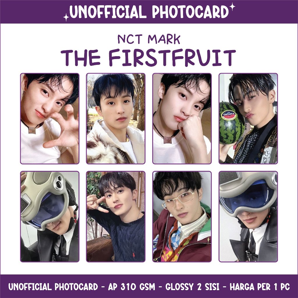 NCT MARK - THE FIRSTFRUIT TFF - UNOFFICIAL PC
