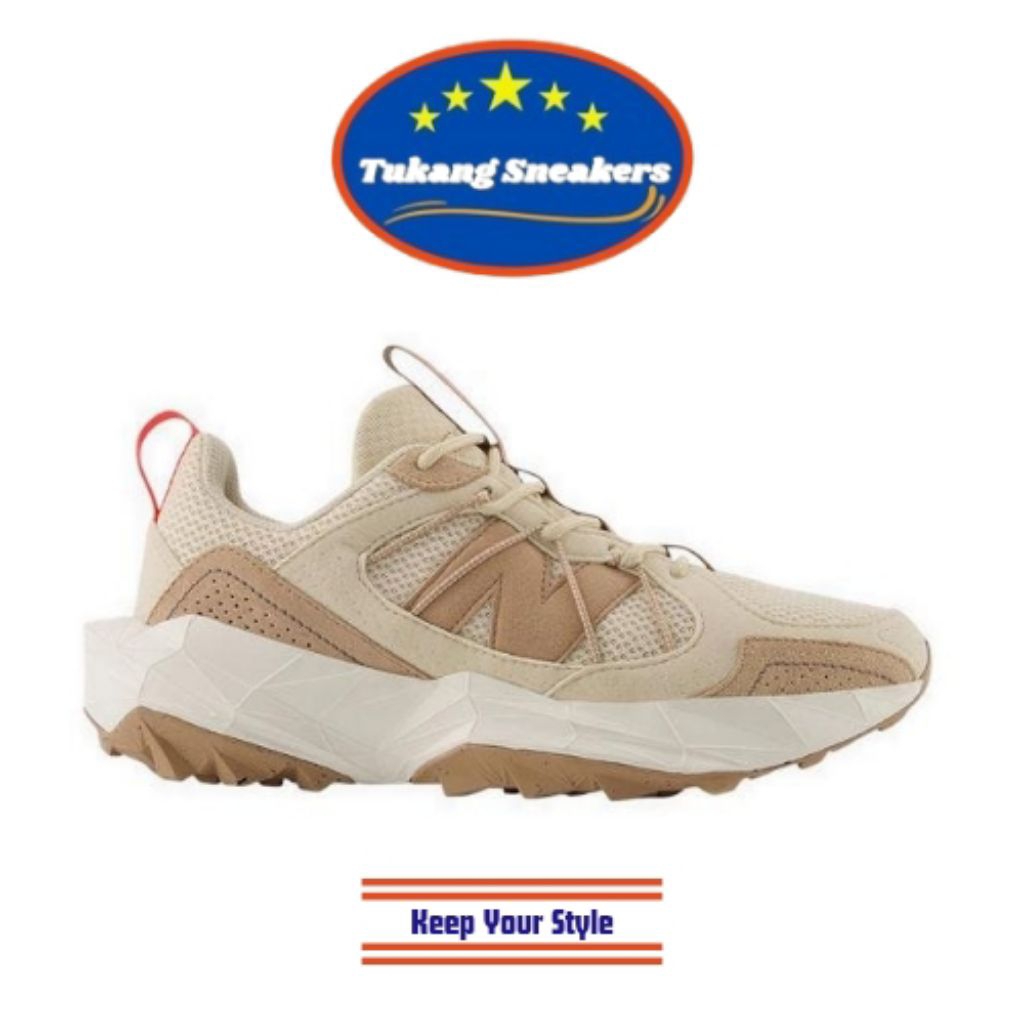 Sepatu Lari Trail Wanita New Balance Tektrel Beige NEWWTTTRSCH