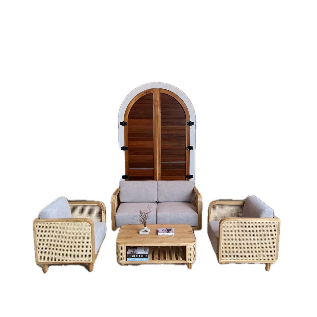 kursi ruang tamu modern minimalis/kursi sofa ruang tamu mix rotan