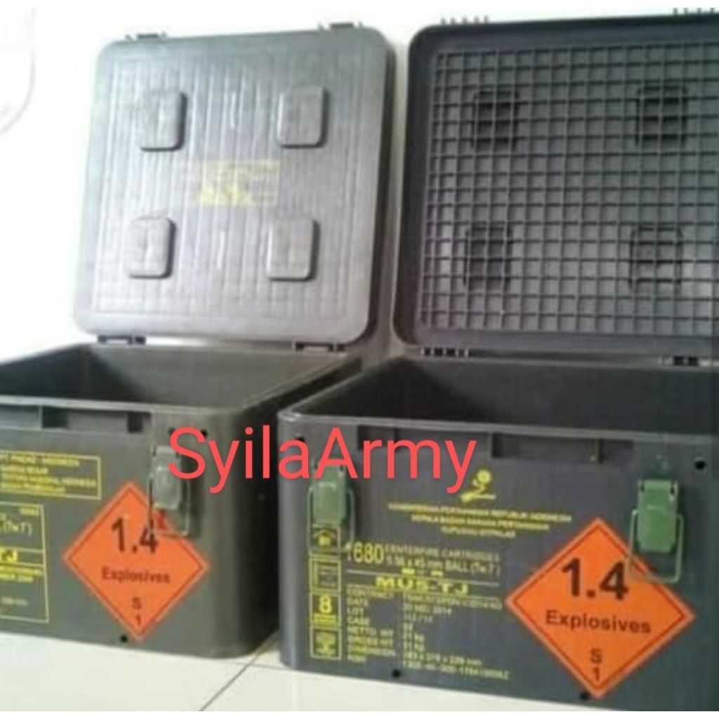 KOTAK BOK BEKAS PELURU PLASTIK, KOTAK BOK PINDAD, BEKAS PELURU PINDAD,BOX BEKAS PELURU PINDAD,BOX PL