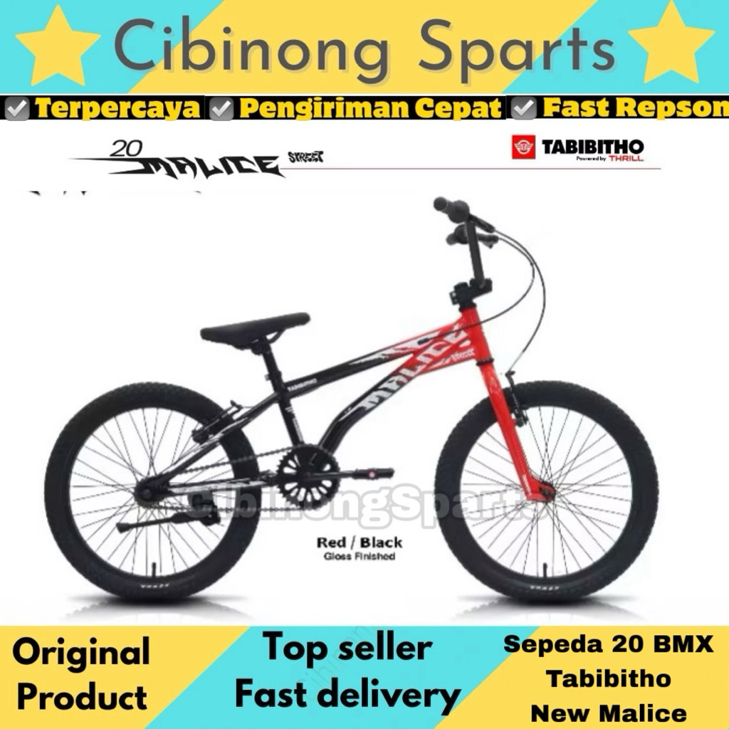 Sepeda 20 BMX Tabibitho Malite Street By Thrill New Product Good Quality