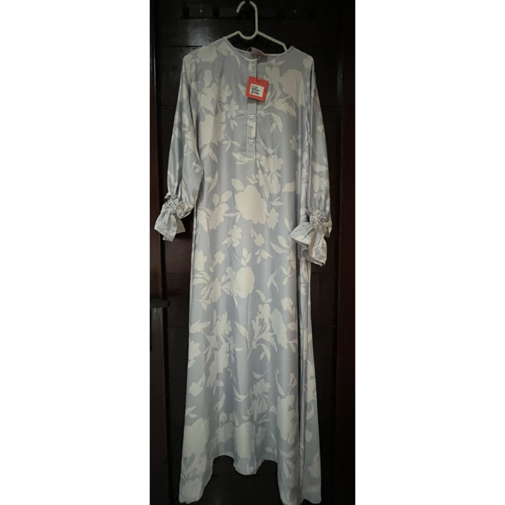 NEW ria miranda qiana dress lavender size L