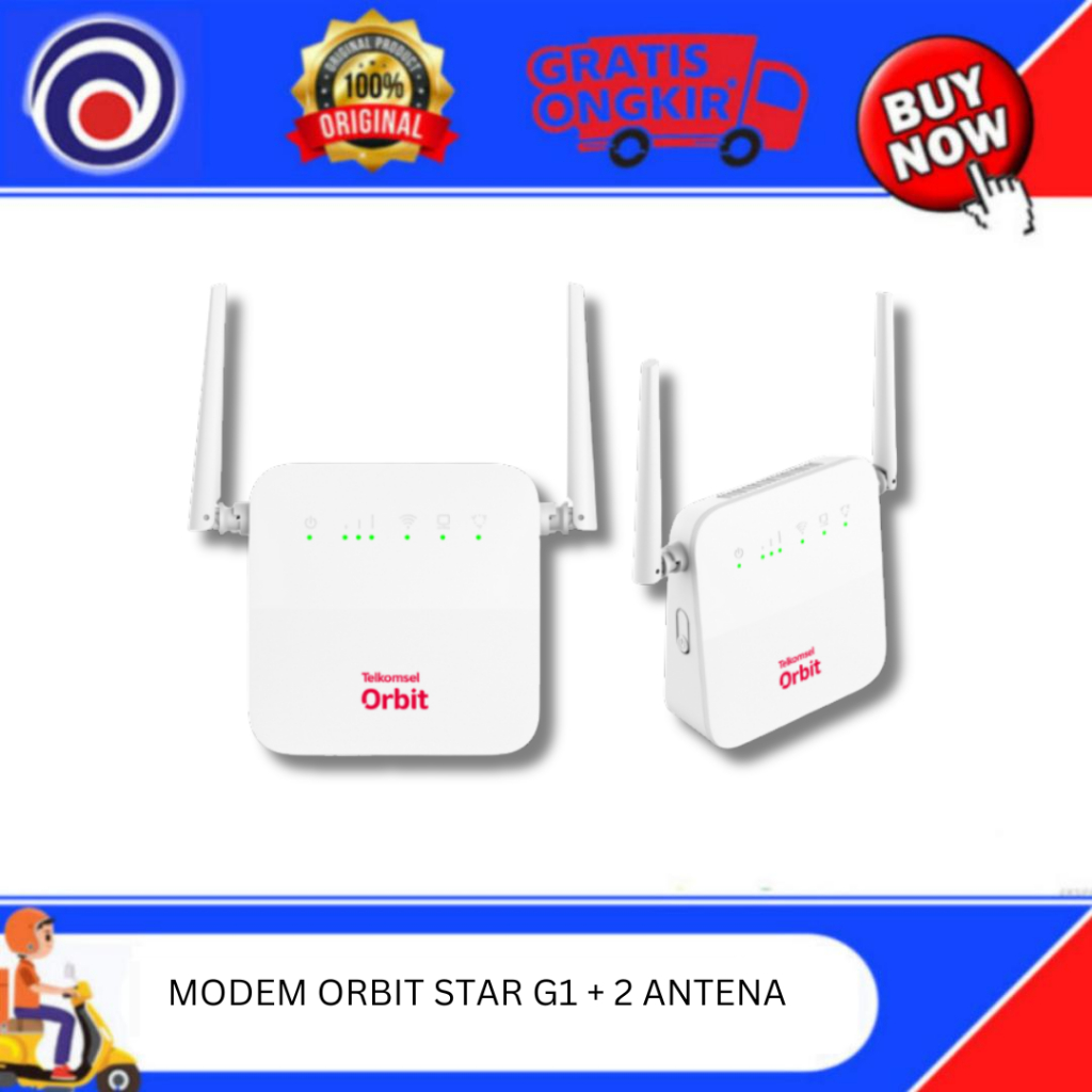 MODEM ORBIT STAR G1 + 2 ANTENA