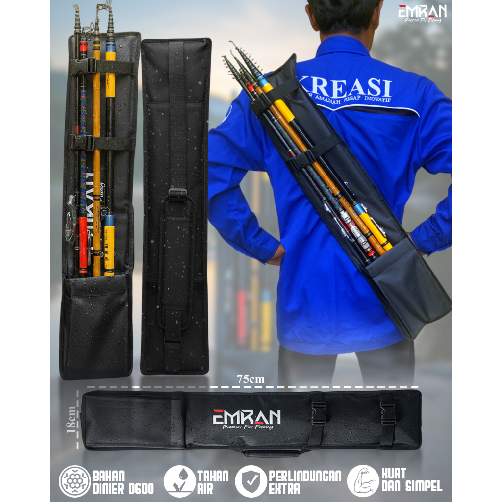 Tas Joran Tegek Slempang Murah Praktis