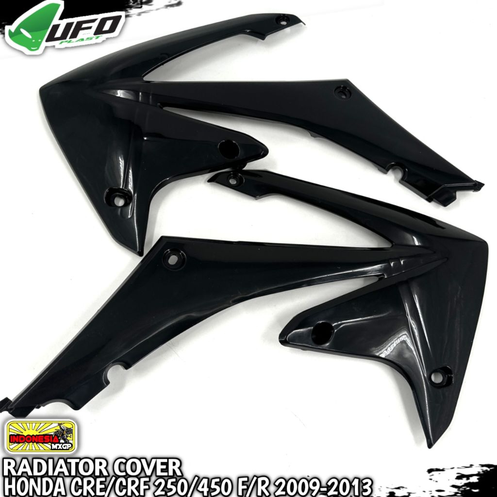 HONDA CR - CRE CRF 250 450 F R 2009 2010 2011 2012 2013 - UFO RADIATOR SCOOP TANK COVER BODY KIT - S