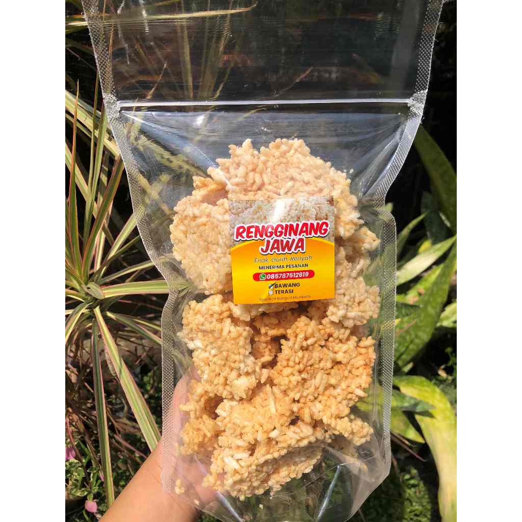 Rengginang MATANG 200gr – Rengginang Rasa Bawang dan Terasi Renyah Gurih