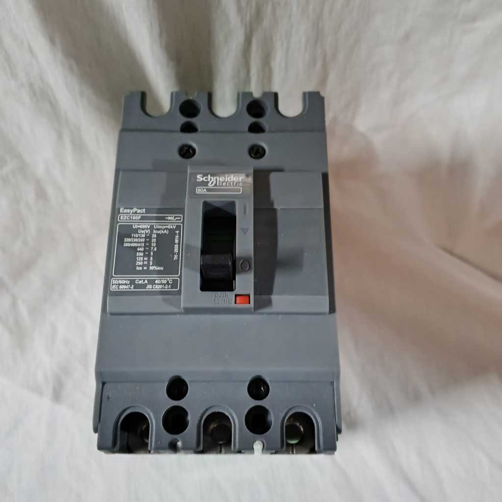 MCCB SCHNEIDER EZC100F 3060 60A