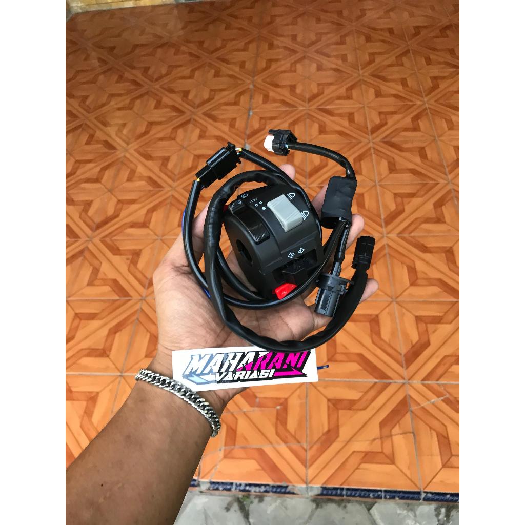 saklar kiri holder kiri vixion old custom pnp beat street new led 2021-2025 untuk lampu standar