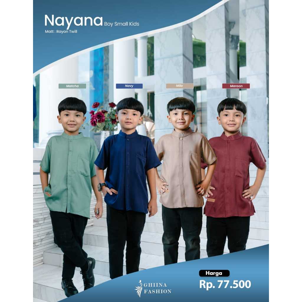 NAYANA KOKO KIDS ALL BY GHINA FASHION