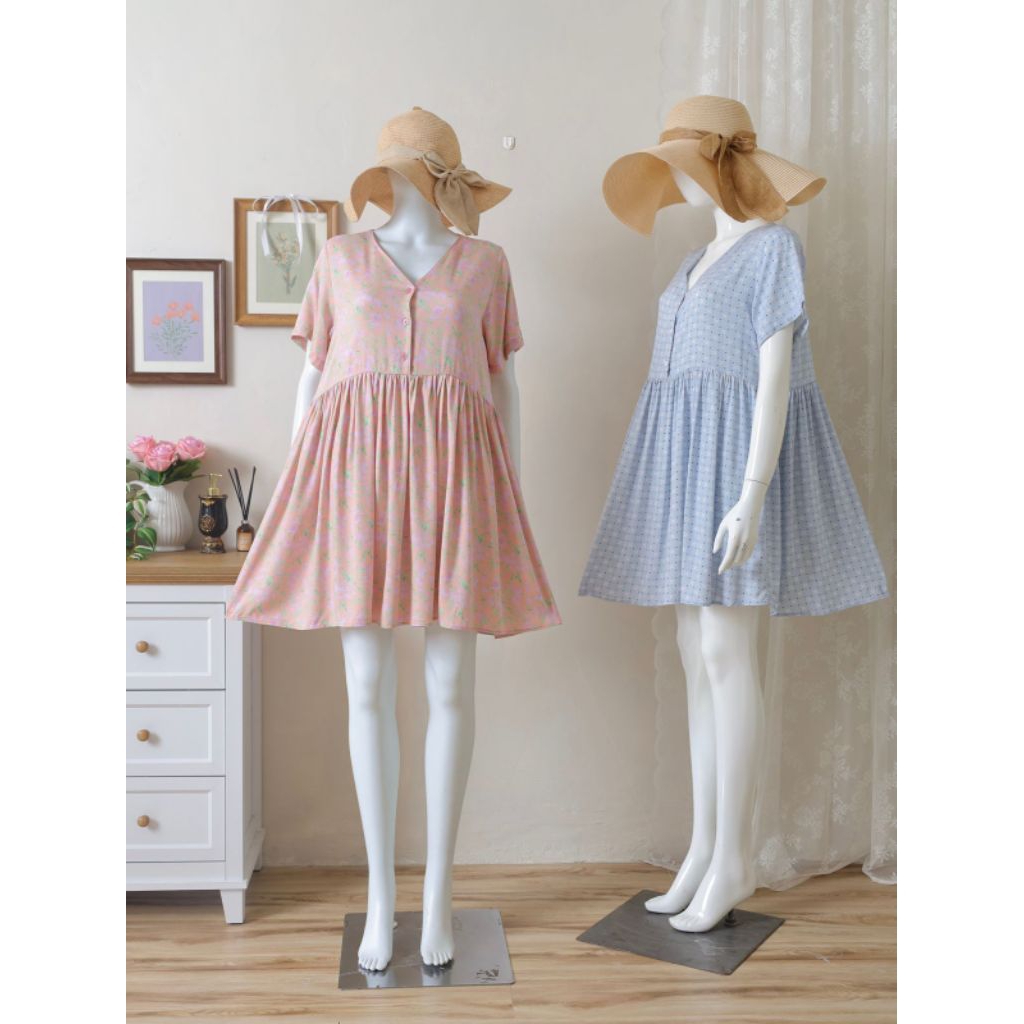 ZAHIRA SEXY DRESS QUEENA DRESS MINI DRESS DASTER BUSUI LD 105 LINGERIE RAYON DASTER RAYON PENDEK