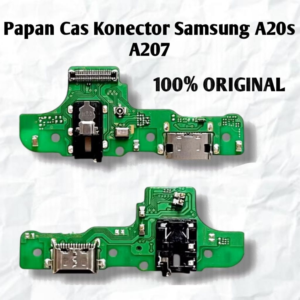 Papan Cas Samsung A20s / A207 Original – Konektor Charger Board Cas Sparepart HP Pengganti