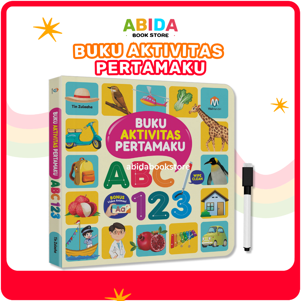 Buku Aktivitas Pertamaku ABC 123 Buku Anak