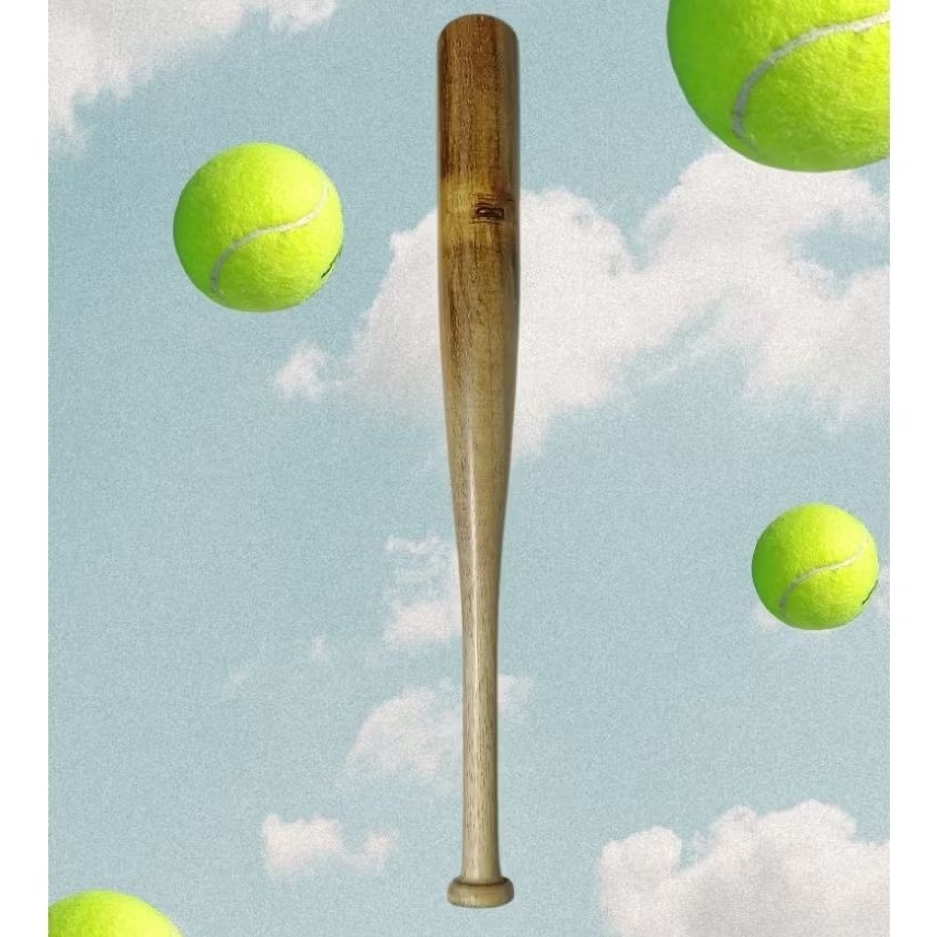 Pemukul bisbol stick softball stick kayu handmade
