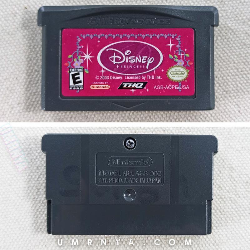 Original Disney Princess Princes Gameboy GBA SP Kaset
